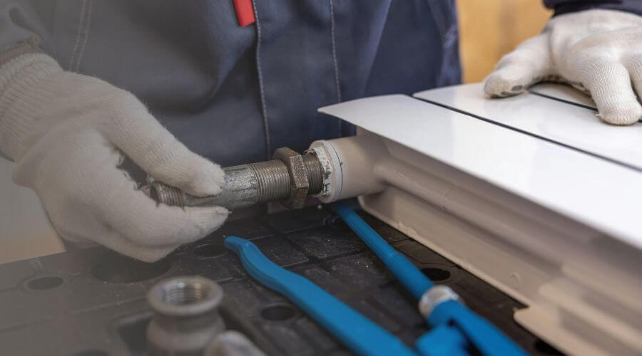 Professional water heater repair services in Mustang, OK